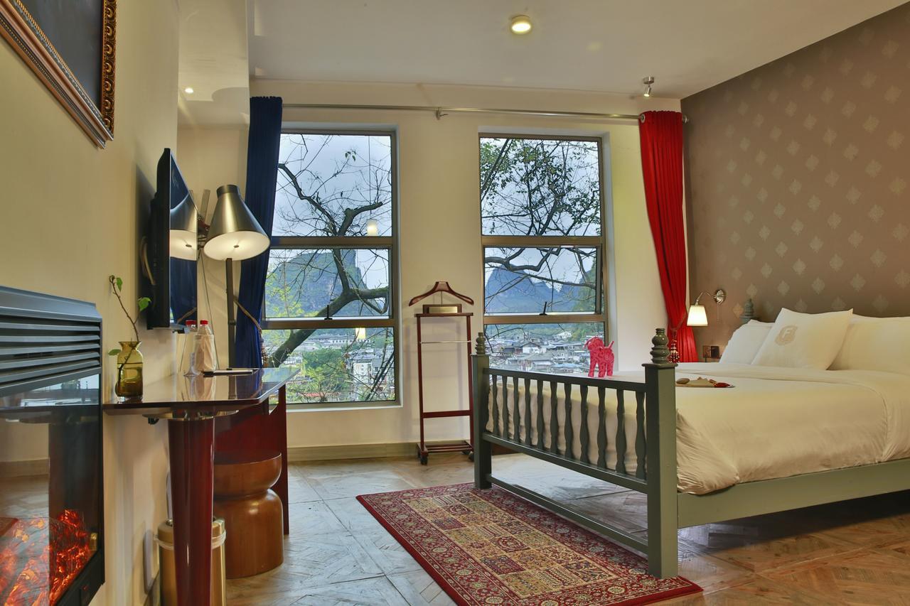 Fanli Hotel Yangshuo West Street Guilin Exteriör bild